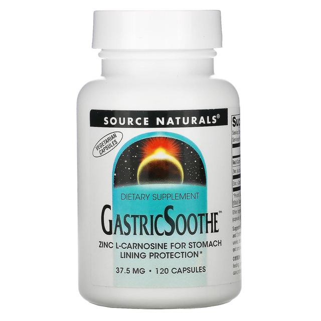 Source Naturals, GastricSoothe, 37,5 mg, 120 Kapseln on Productcaster.