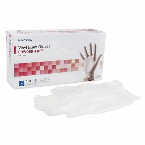 McKesson Exam Glove Vinyl Standard Cuff Large, Count of 150 (Pack of 1) on Productcaster.