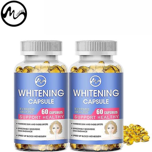 Guoguo Whitening Capsules Glutathione Softgels Effective Skin Lighten Melasma Acne Scar Remover Antioxidant Supplement Dark Spots 10 Count on Productcaster.