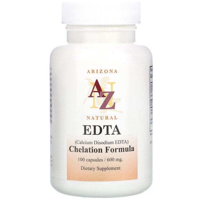 Arizona Natural, EDTA, 600 mg, 100 kapslar on Productcaster.