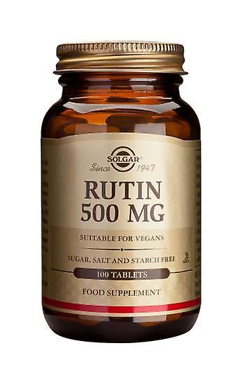 Solgar Rutin 500 mg tabletter, 100 on Productcaster.