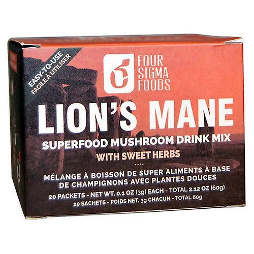 Four Sigma Foods Inc Elixir biologique Lions Mane Mush, 20 Count (paquet de 1) on Productcaster.