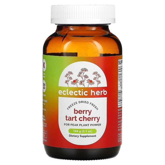 Eclectic Institute, Freeze Dried Fresh, Berry Tart Cherry, 5.1 oz (144 g) on Productcaster.