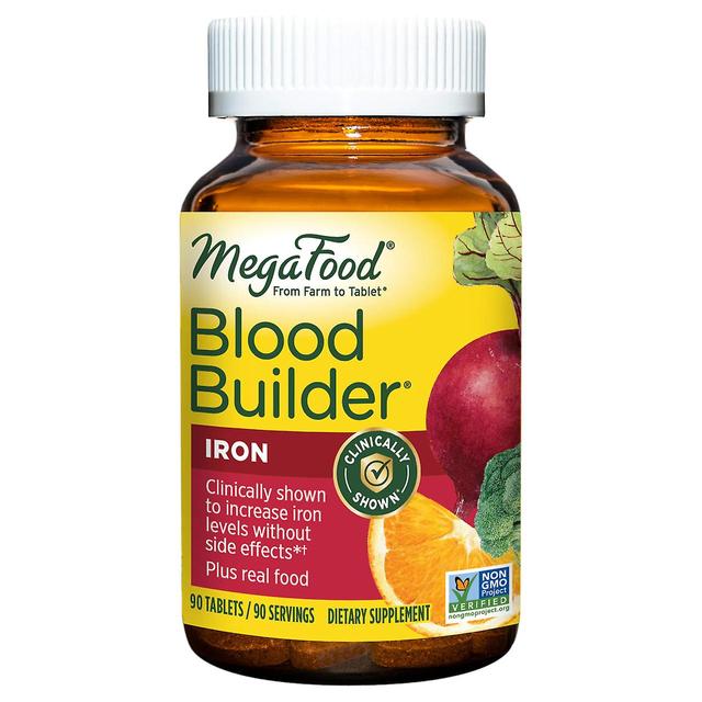 Megafood Blood Builder 90 Tabs Increases Iron Level * on Productcaster.