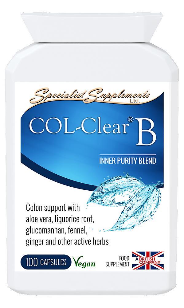 Specialist supplements col-clear b 100's on Productcaster.