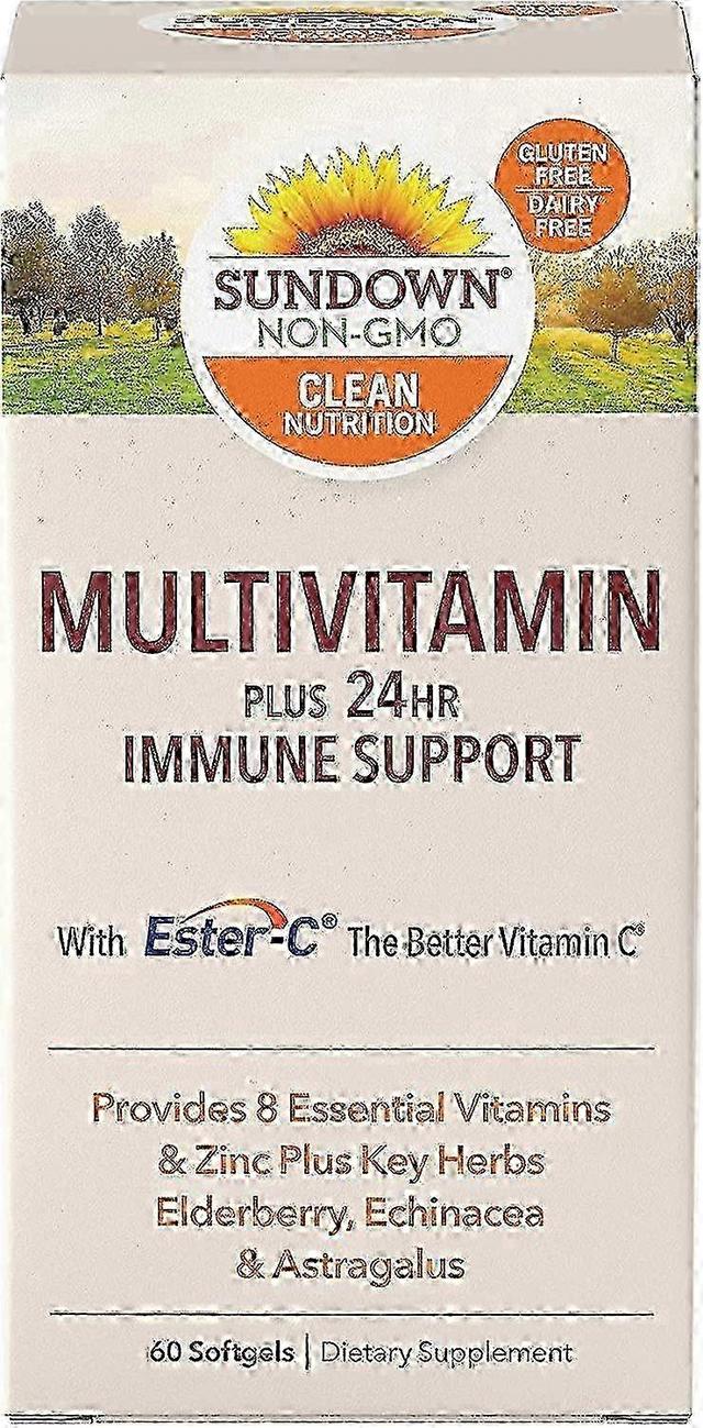 Sundown naturals multi + tägliche Immununterstützung, Softgels, 60 ea on Productcaster.