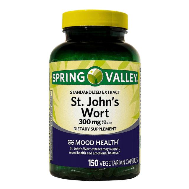 Spring valley standardized extract st. john's wort dietary supplement, 150 ea on Productcaster.