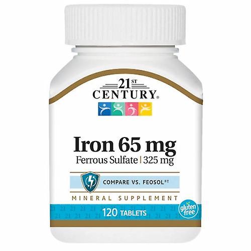 21st Century Iron Tablets, 325 mg, 120 Tabs (Verpakking van 3) on Productcaster.