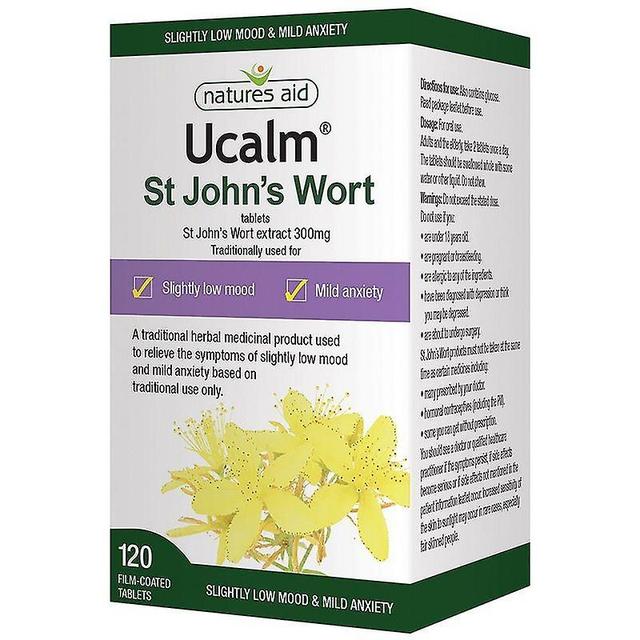 Natures Aid Nature's Aid Ucalm 300mg Tablets 120 (125840) on Productcaster.