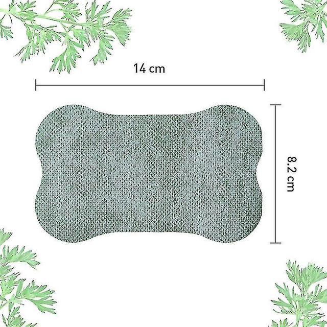 Elriven 12pcs Lumbar Spine Plaster Wormwood Extract Analgesic Plaster Arthritis Cervical Joint Aches Knee Herbal Stickers D4597 on Productcaster.