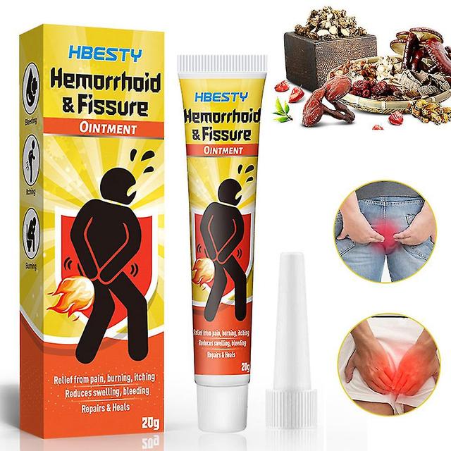 Jingdong 1/2pcs 20g Hemorrhoid Health Cream For Unisex Internal And External Consumption Meat Balls Cold Compress Nursing Huatuo Herbal Hemorrhoid ... on Productcaster.