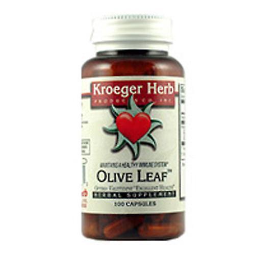 Kroeger Herb Olive Leaf, 100 Caps (Pack of 1) on Productcaster.