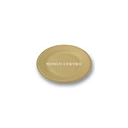 World Centric Wheat Straw Bagasse 6 pollici compostabile Fiber Ripple Edge Plate, 20 CT (cassa di 12) (confezione da 2) on Productcaster.