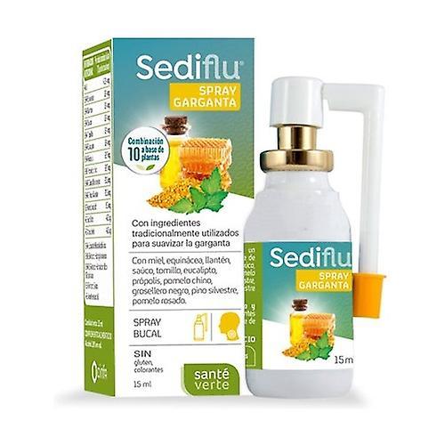 Sante Verte Sediflu throat spray 15 ml on Productcaster.