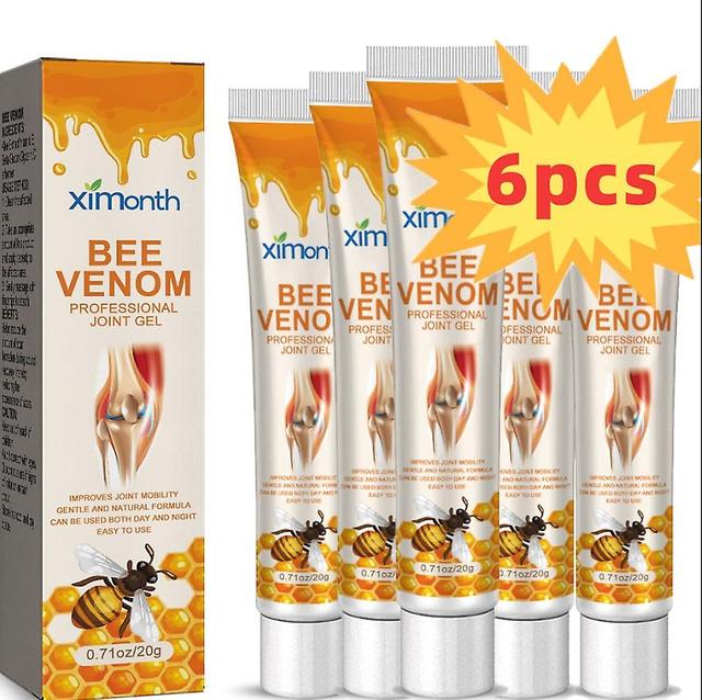 Bee Venom Joint Care Cream Lumbal Spine Finger Joint Leg Massage Care Lindre Joint Pain Care Joint Health Cream 6PCS on Productcaster.