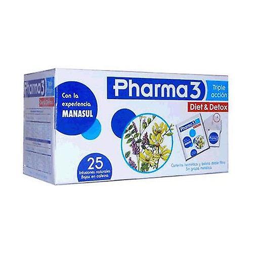 Bio3 Pharma 3 Diet & Detox 25 packets on Productcaster.