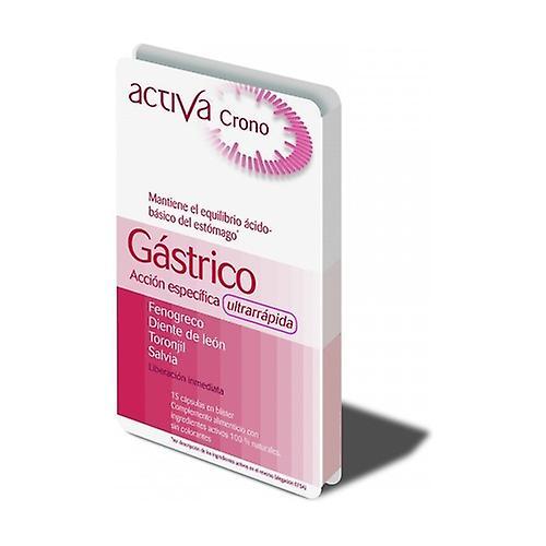 Activa gastric chrono 15 vegetable capsules on Productcaster.