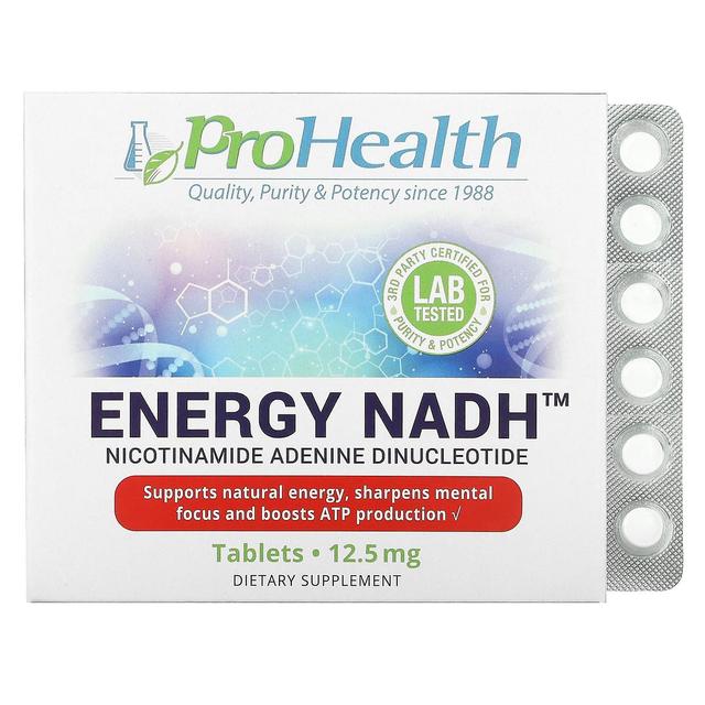 ProHealth Longevity, Energy NADH, 12.5 mg, 90 Tablets on Productcaster.