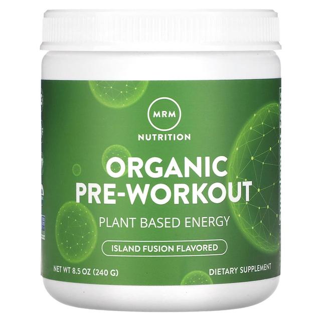 MRM Nutrition, Organiczna Przedtreningówka, Island Fusion, 8.5 oz (240 g) on Productcaster.