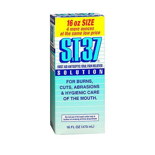 St 37 S.T.37 St-37 Liquid Mouth Wash, 16 oz (Pack of 1) on Productcaster.