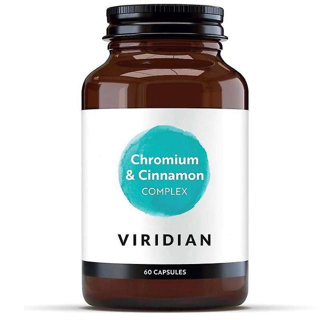 Viridian Chromium & Cinnamon Complex Vegcap 60 (319) on Productcaster.