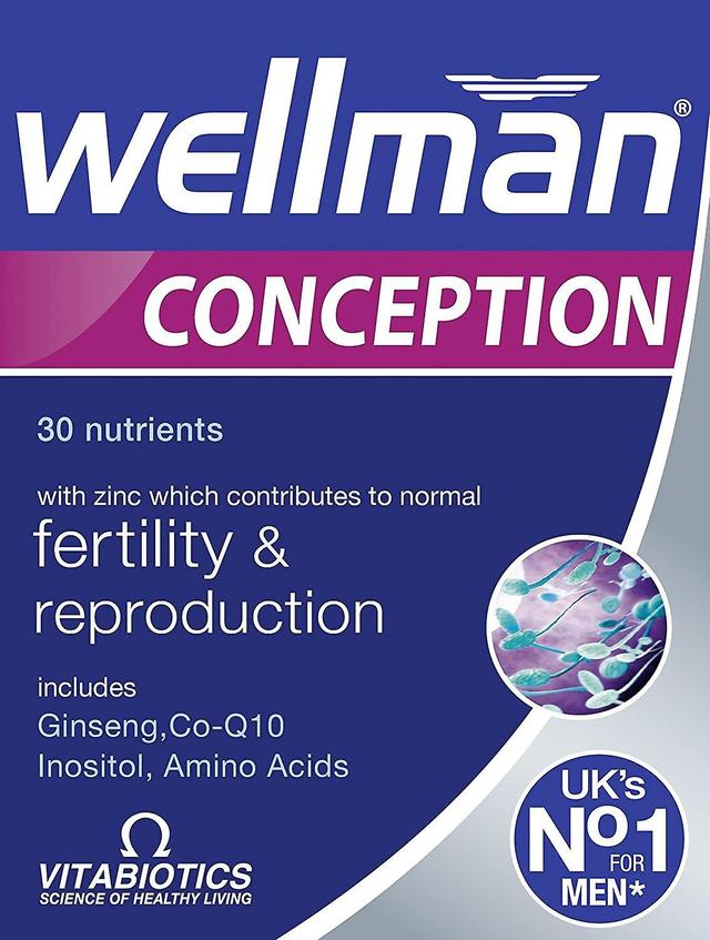 Wellman Vitabiotics Conception 30x Tablets Reproduction Fertility 3 Packs for 2 on Productcaster.