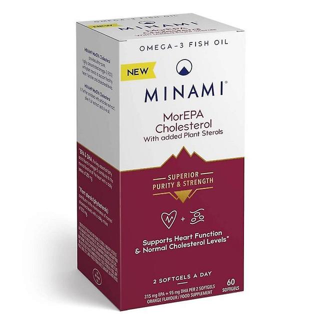 Minami Nutrition MorEPA Cholesterol Softgels 60 on Productcaster.