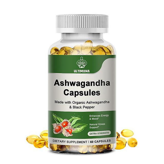 Visgaler Ashwagandha Capsules For Vip A-h Dropshipping English 120pcs on Productcaster.