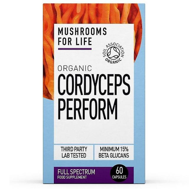 Mushrooms4Life Funghi per la Vita Cordyceps Perform Bio Capsule 60 (MFL117) on Productcaster.