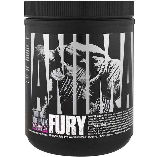 Universal Nutrition Animal Fury Dietary Supplement - Watermelon - 20 Servings Pink on Productcaster.