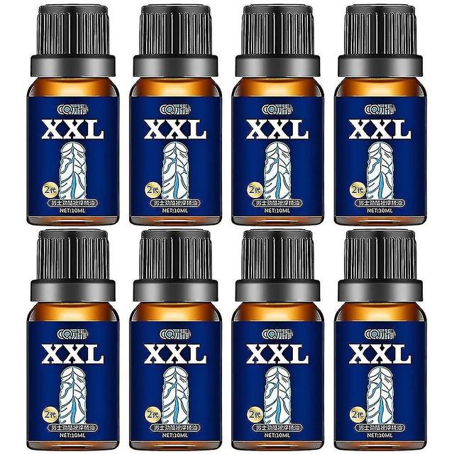 8pcs uomini xxl ingrandimento del pene olio essenziale afrodisiaco massaggio sesso prodotti on Productcaster.