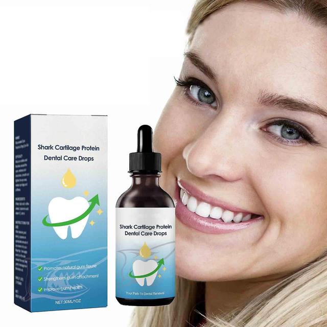 Flye Cartilage Protein Regrowth Drops Tooth Serum Whitening Color Corrector Tooth Serum For Teeth Sensitive Correcting Stain Removal 30ml White on Productcaster.