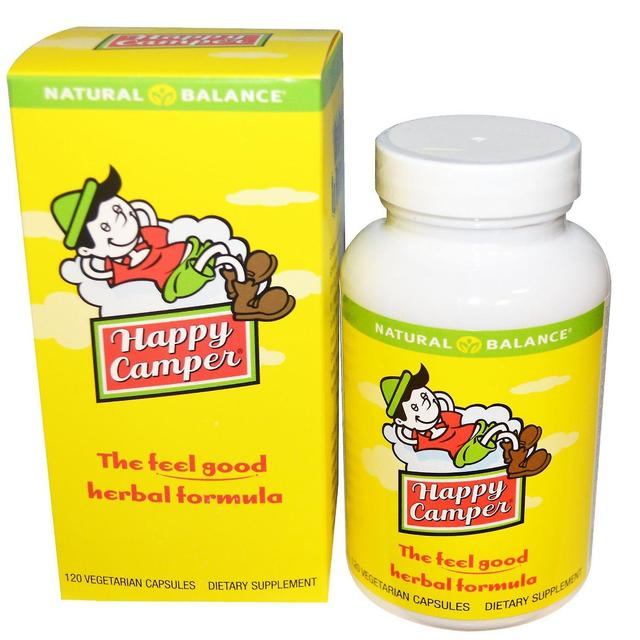 Natural Balance, Happy Camper, 120 Vegetarian Capsules on Productcaster.