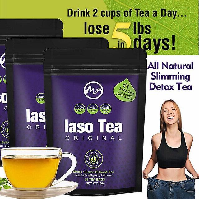 Szdkv 28/56/84pcs Detox Tea Supports A Healthy Weight, Helps Reduce Bloating, Natural Energy f1 56Pcs on Productcaster.