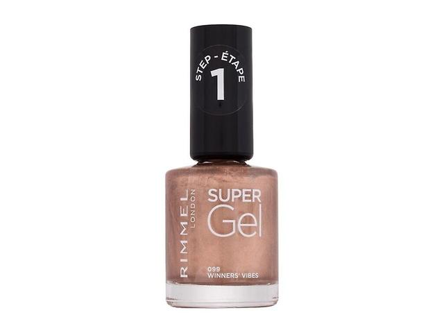 Rimmel London - Super Gel STEP1 099 Vinnere ́ Vibber - For dame, 12 ml on Productcaster.