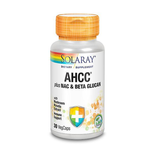 Solaray ahcc + nac & beta glukan, veg cap (btl-plast) | 30ct on Productcaster.