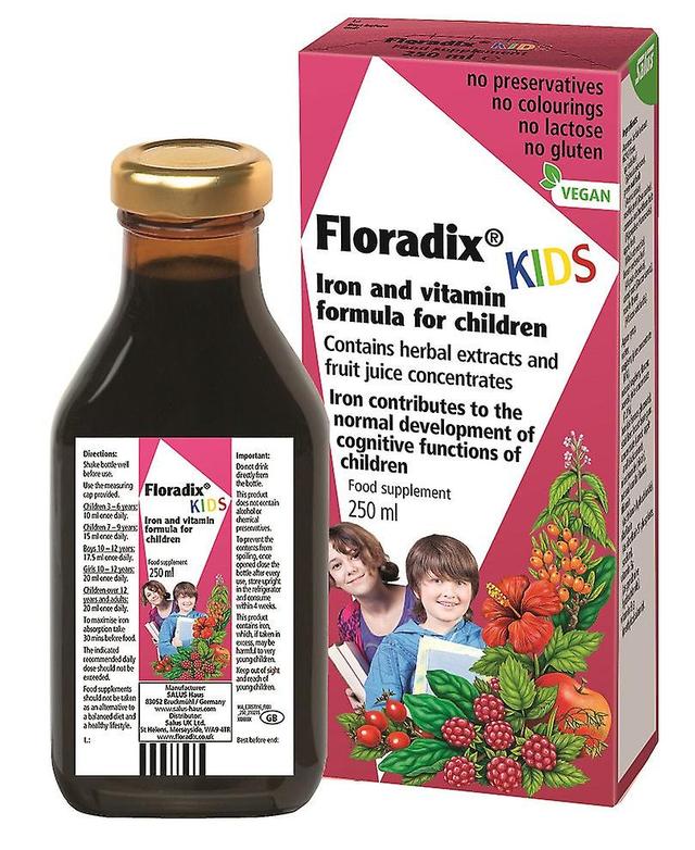 Salus floradix järn och vitamin formel för barn on Productcaster.