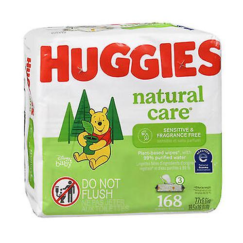 Huggies Natural Care Wrażliwe chusteczki dla niemowląt, 56 Count (opakowanie 1) on Productcaster.