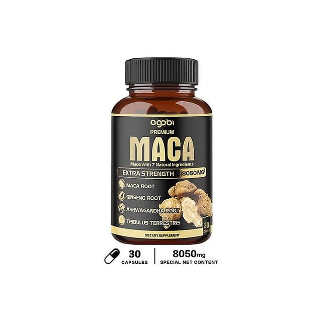 Vorallme 7-v-1 Premium Maca koreňové kapsule 8050mg Prírodná energia, výkon a podpora nálady s ashwagandhou, ženšenom, kotvičníkom zemným a ďalšími... on Productcaster.