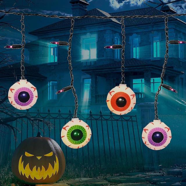 Halloween Pompoen String Lights met Tovenaarshoed, 8.5ft Halloween Pompoen Outdoor on Productcaster.