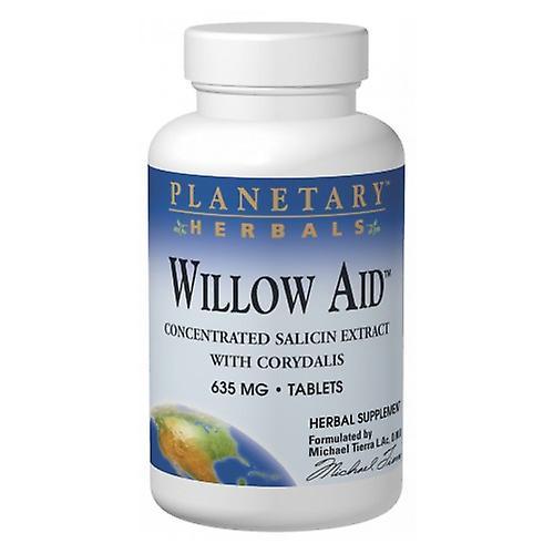 Planetary Herbals Willow Aid, 30 tabs (4 kpl pakkaus) on Productcaster.