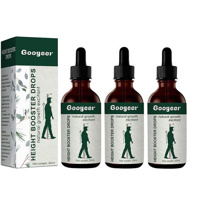 1-3 stuks Height Booster Drops, plantenextract High Oil voor botgroei, boost metabolisme B2 3pcs on Productcaster.