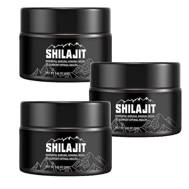 Shilajit Resin, Pure Himalayan Shilajit Resin 500mg, Gold Grade 100% Pure Shilajit Resin For Energy Boost & Immune Support 3pcs on Productcaster.