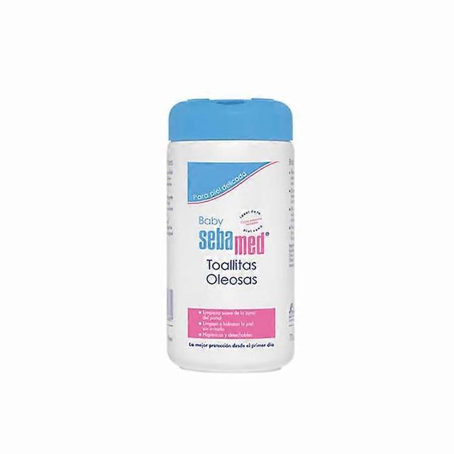 Salviette olio per bambini Sebamed 70 unità on Productcaster.