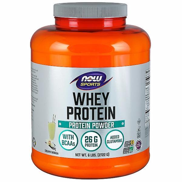 Now Foods Whey Protein, vanille naturelle, 6 lb (paquet de 6) on Productcaster.