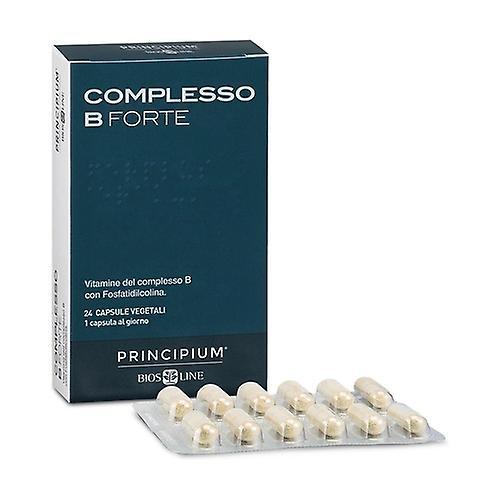 Principium complesso b forte 24 capsules on Productcaster.