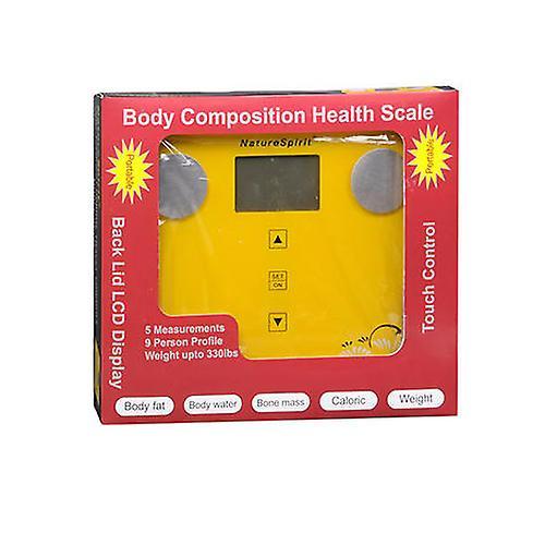 Naturespirit Portable Biometric Body Composition Weight Scale, each (Pack of 3) on Productcaster.