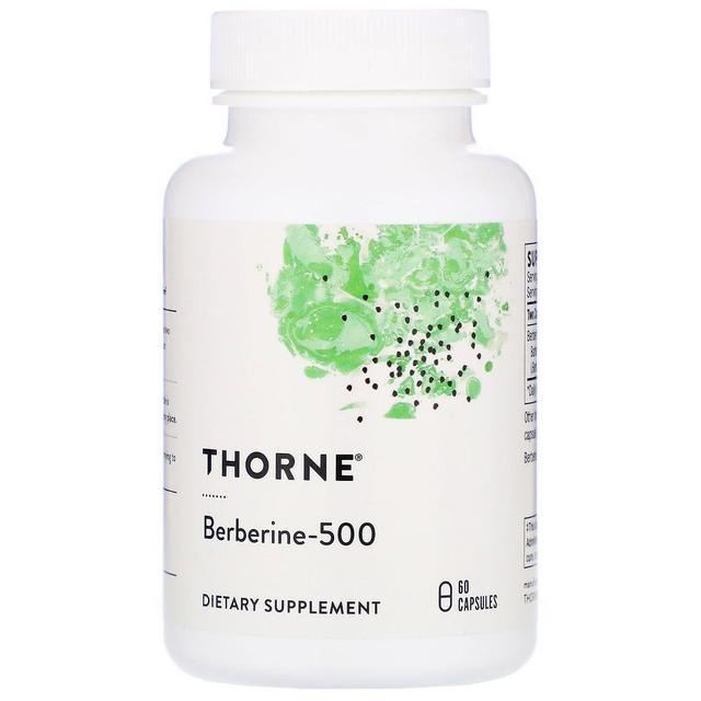 Thorne Research Thorne Forskning, Berberine-500, 60 Kapslar on Productcaster.