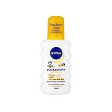 Nivea - Kids Spray SPF 50 + Sun Kids (Pure & Sensitive Sun Spray) 200ml 200ml on Productcaster.