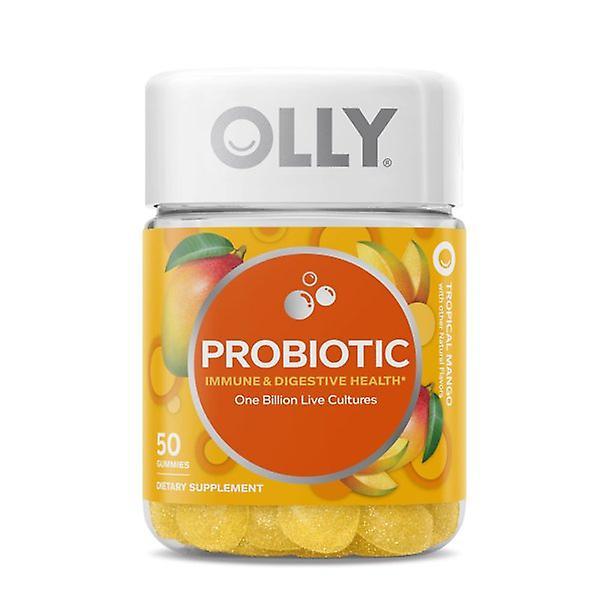 Olly purely probiotic gummy, immune & digestive health, mango, 50 ct on Productcaster.